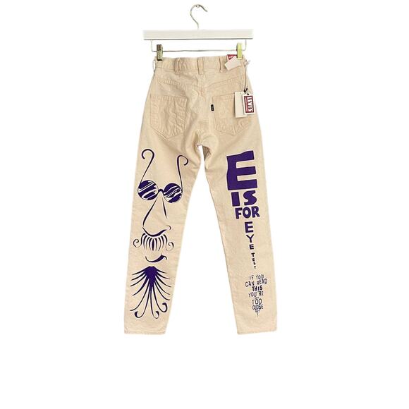 NWT Levi's Vintage Laugh In Limited 50th Anniversary Jeans Crazy Legs Size 24 - Picture 11 of 15